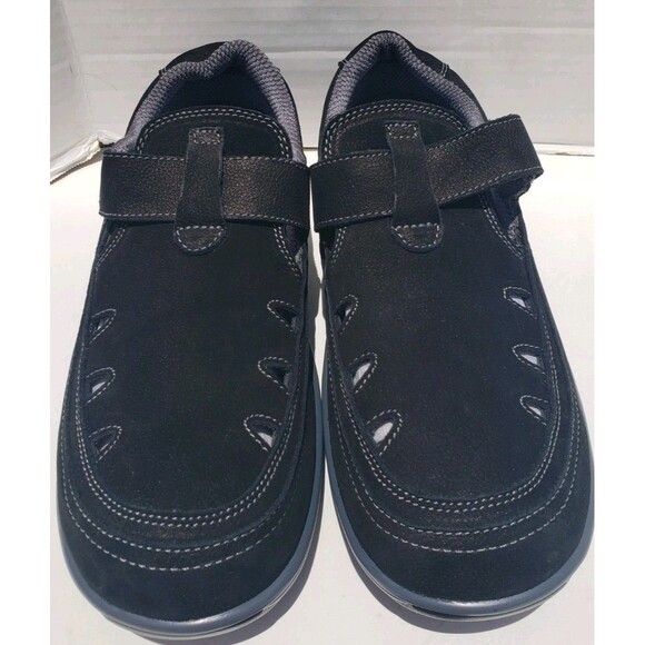 Orthofeet Serene T Strap 891  Black Orthopedic Adjustable Comfort Shoes 11EE - Picture 14 of 14